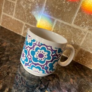 Vintage 60s Royal Alma England Flower Power Cup / Mug